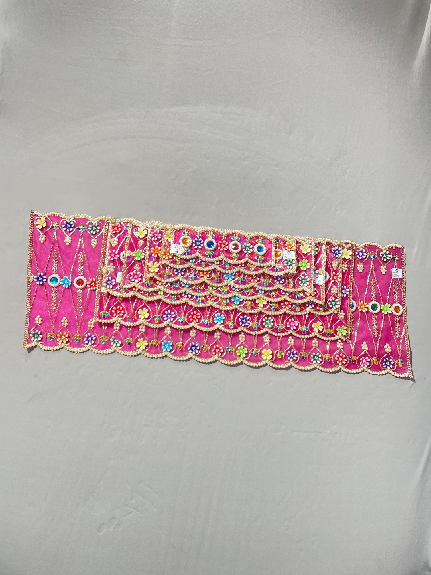 Maheshwari Fancy Store - Pink Colour Kundan Chunri